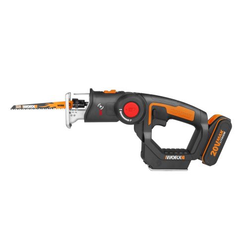 Worx WX550 - Sierra 2en1, sable/calar pendular 20V 2.0Ah (1bat)